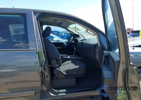 2012 Nissan Titan Sv из США, поврежденный, VIN 1N6BA0ED4CN310478